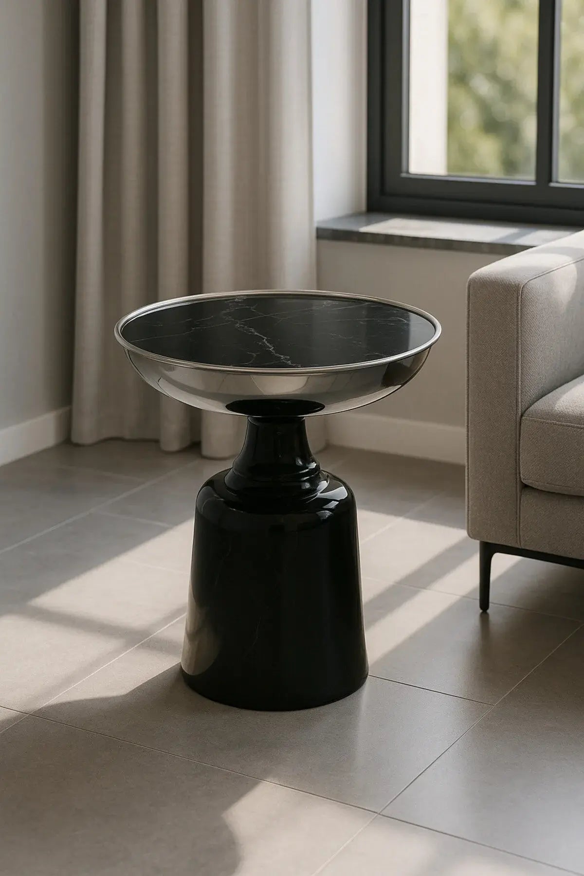 Neo Marble – Modern Tasarım Yan Sehpa