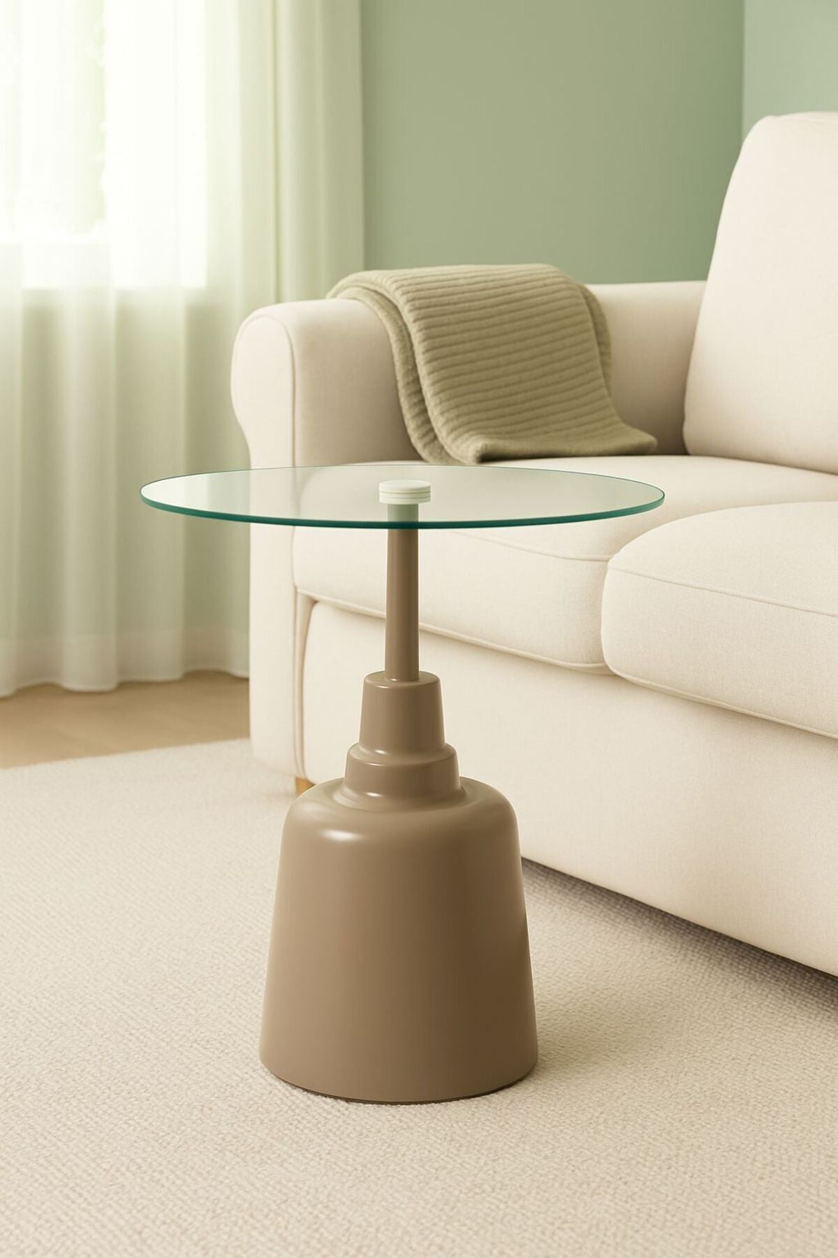 NİNA CAPPUCİNO 52CM OTURMA ODASI YAN SEHPA