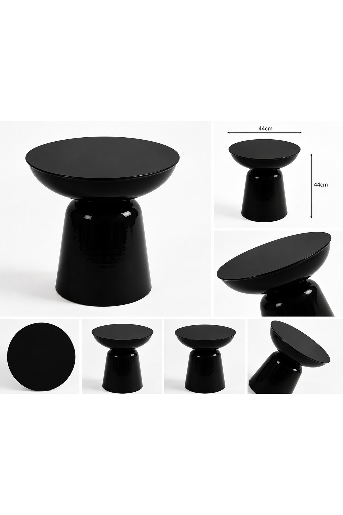 Tondo 44cm Oturma Odası Yan Sehpa Orta Sehpa