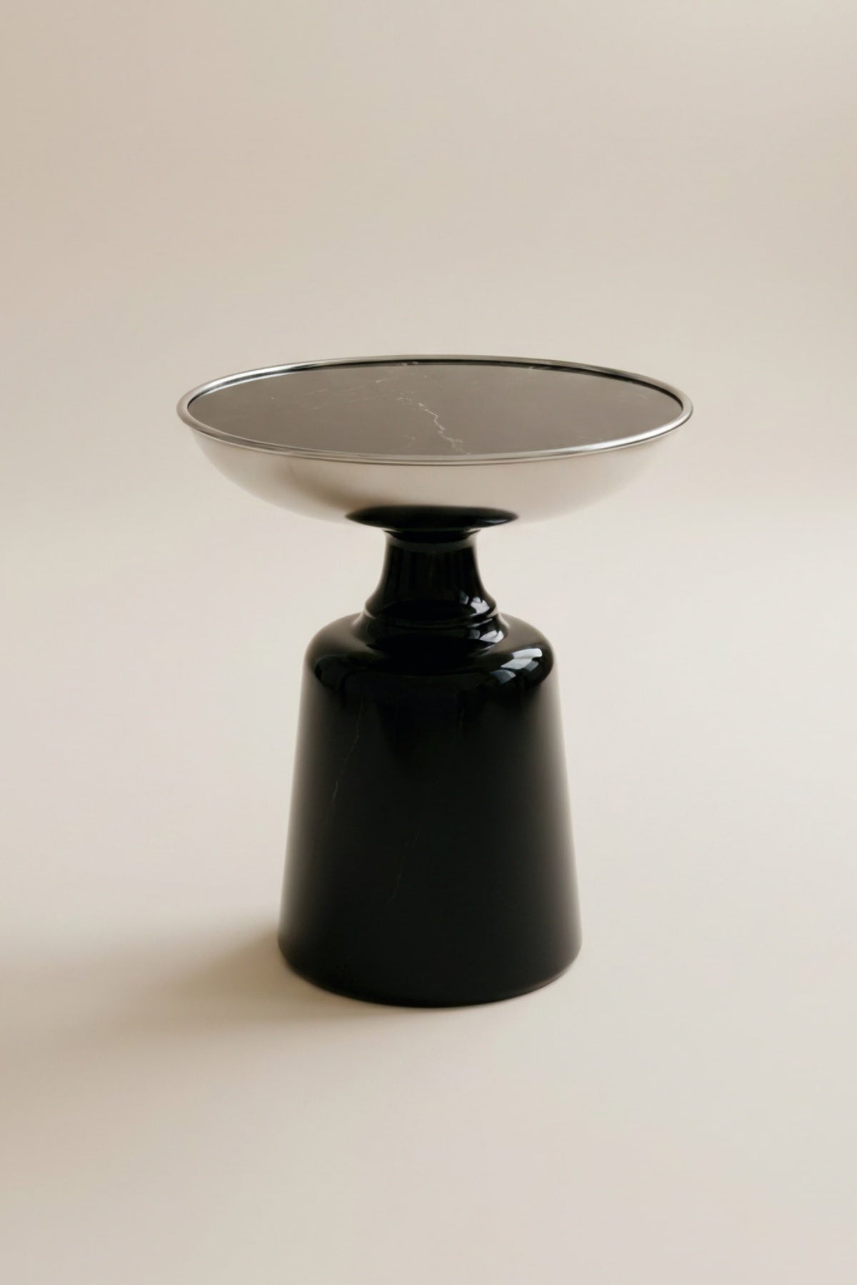 Neo Marble Black – Modern Tasarım Yan Sehpa