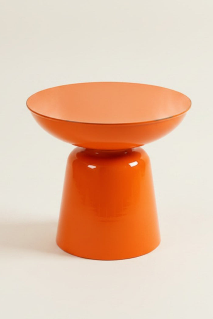 Tondo 44 cm Modern Yan Sehpa Dekoratif Orta Sehpa Oturma Odası