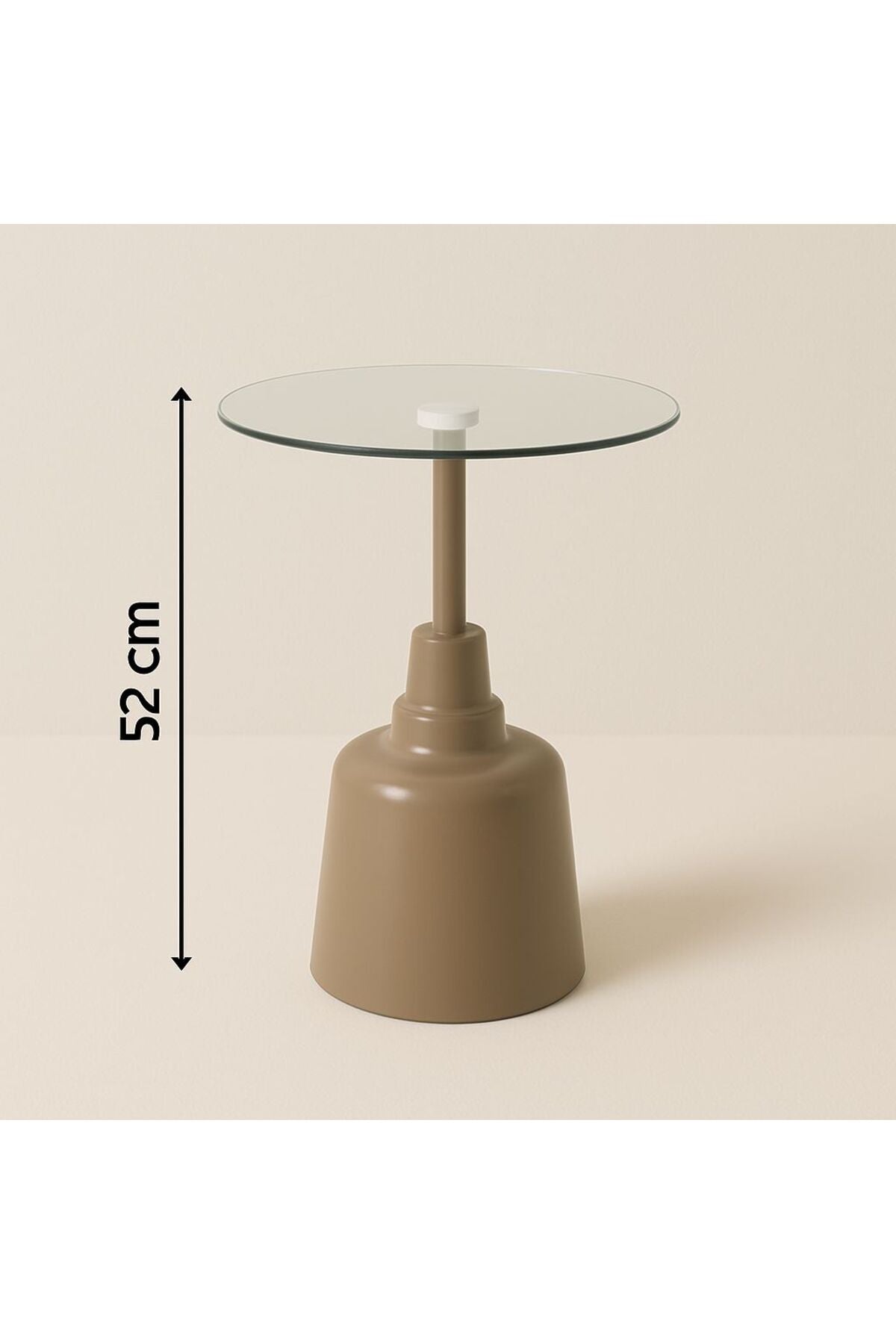 NİNA CAPPUCİNO 52CM OTURMA ODASI YAN SEHPA