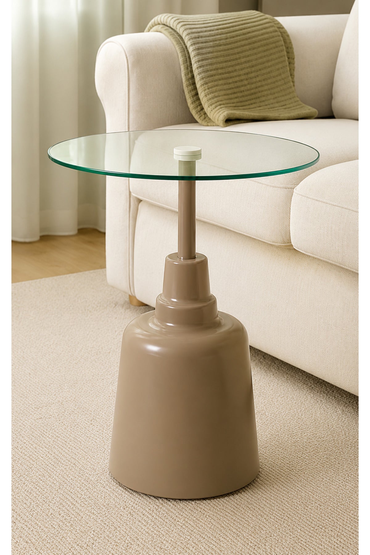 NİNA CAPPUCİNO 47CM OTURMA ODASI YAN SEHPA