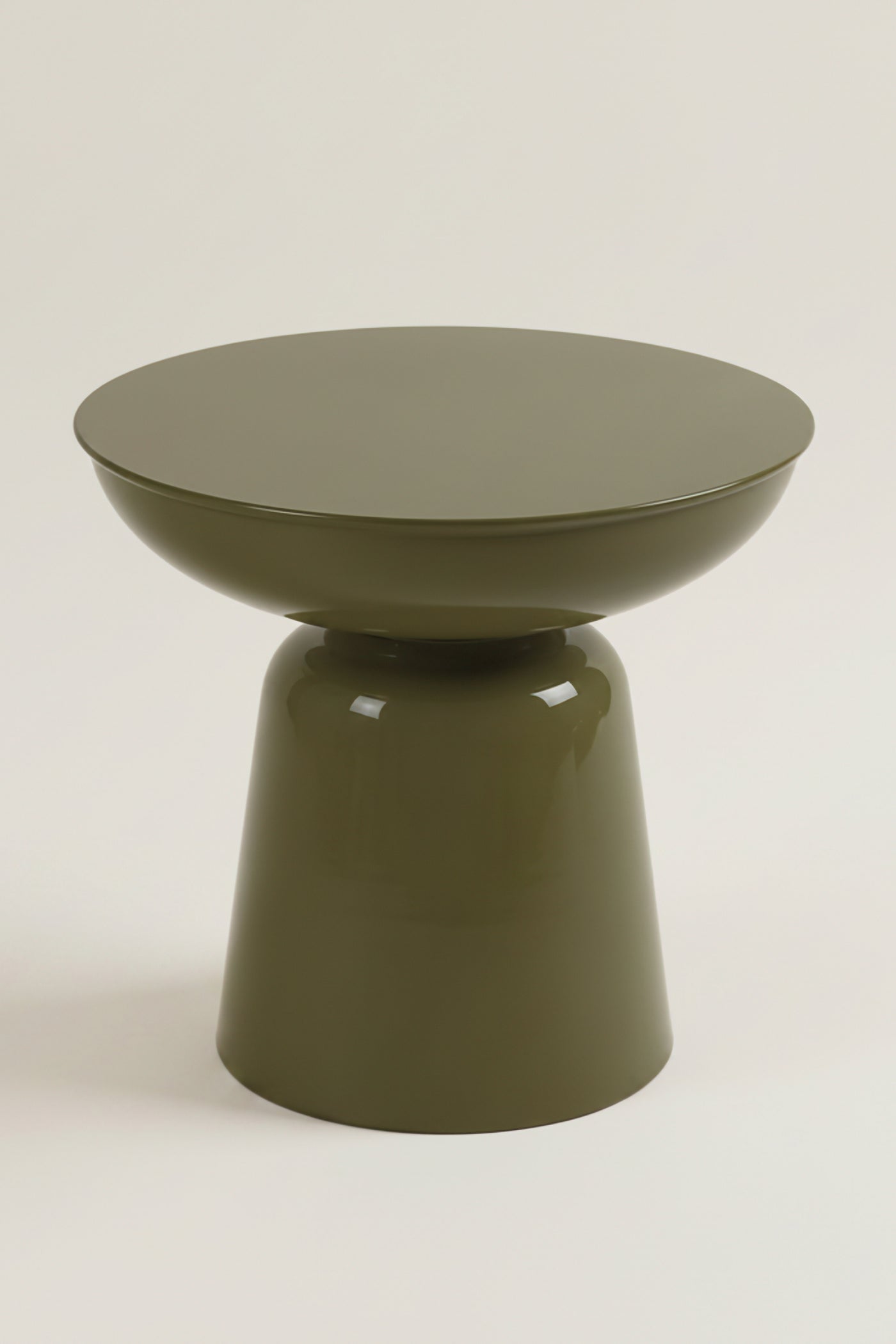 Tondo Haki 44 cm  – Modern Tasarım Yan Sehpa